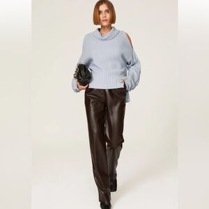 Jonathan Simkhai Blue Chloe Sweater